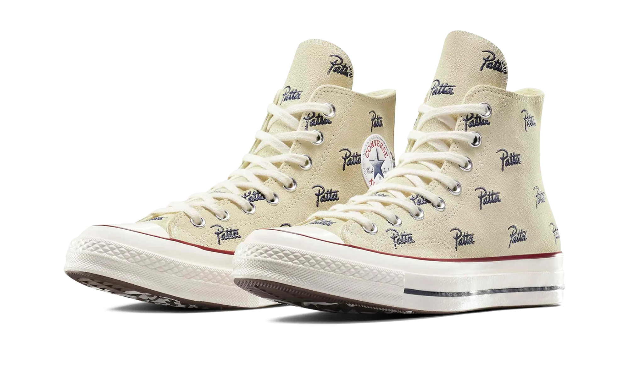 Chuck 70 Hi "Patta Mini Logo Pack Natural Ivory" Driving Comfort Strong Hike