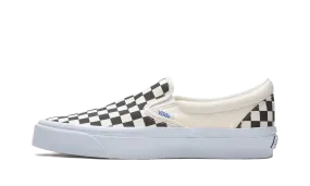 Slip-On Reissue 98 LX "Checkerboard - Black" Minimal Comfort