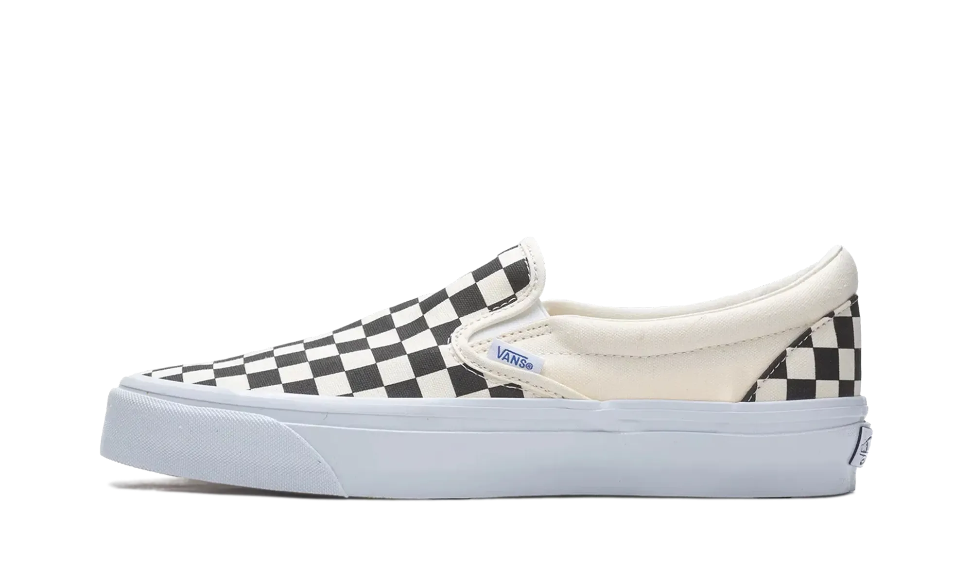 Slip-On Reissue 98 LX "Checkerboard - Black" Camp Step