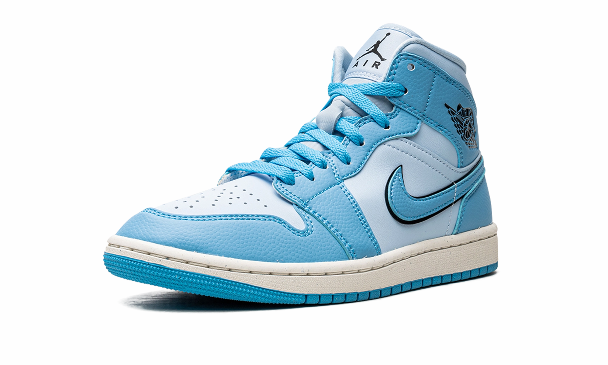 Quick Style AIR JORDAN 1 MID SE WMNS "Ice Blue"