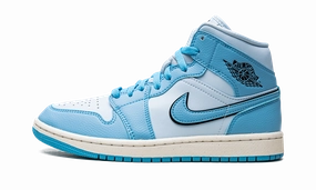 AIR JORDAN 1 MID SE WMNS "Ice Blue" High Endurance