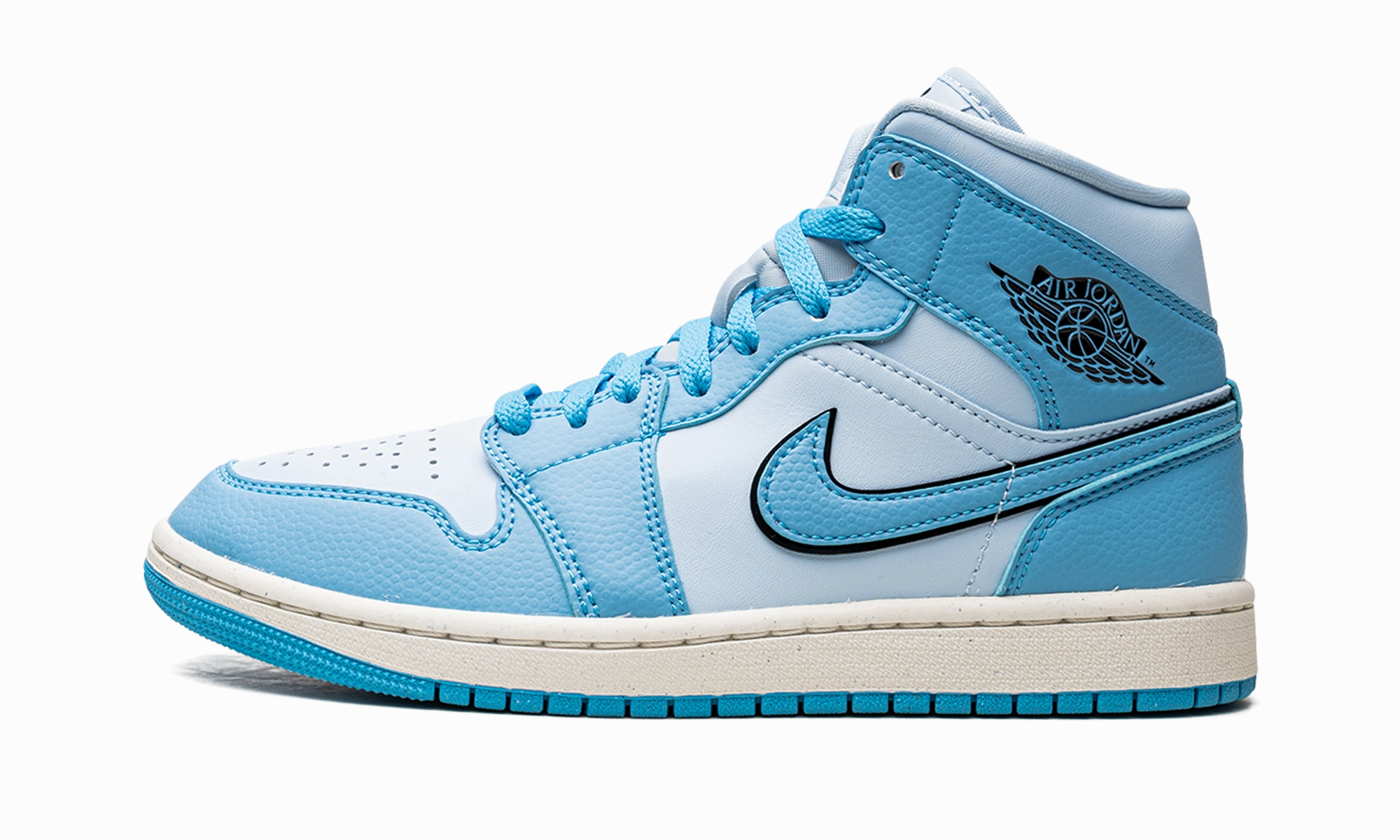 AIR JORDAN 1 MID SE WMNS "Ice Blue" High Endurance