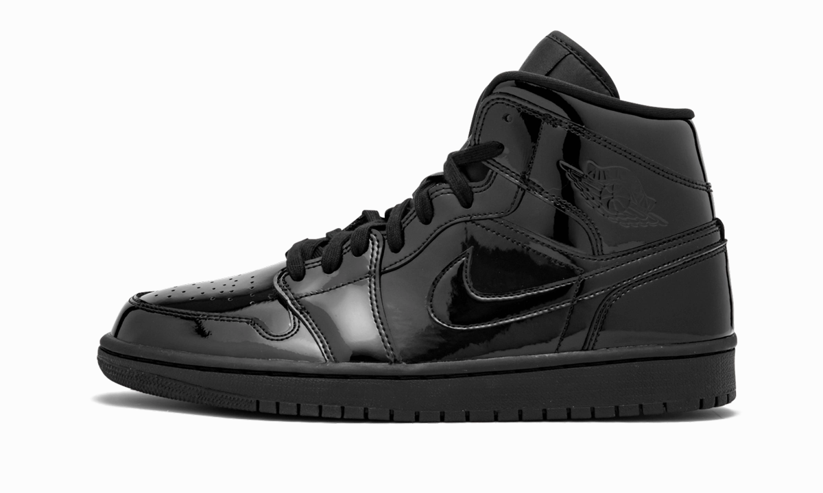 Structured ease AIR JORDAN 1 MID WMNS "Black Patent Leather"