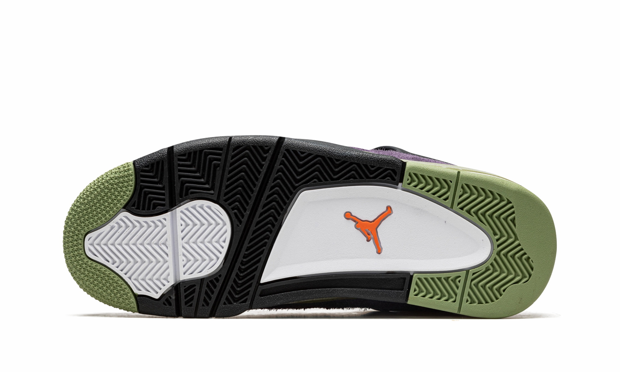 Air Jordan 4 WMNS "Canyon Purple" Sculpted cushioning Stretch Laces