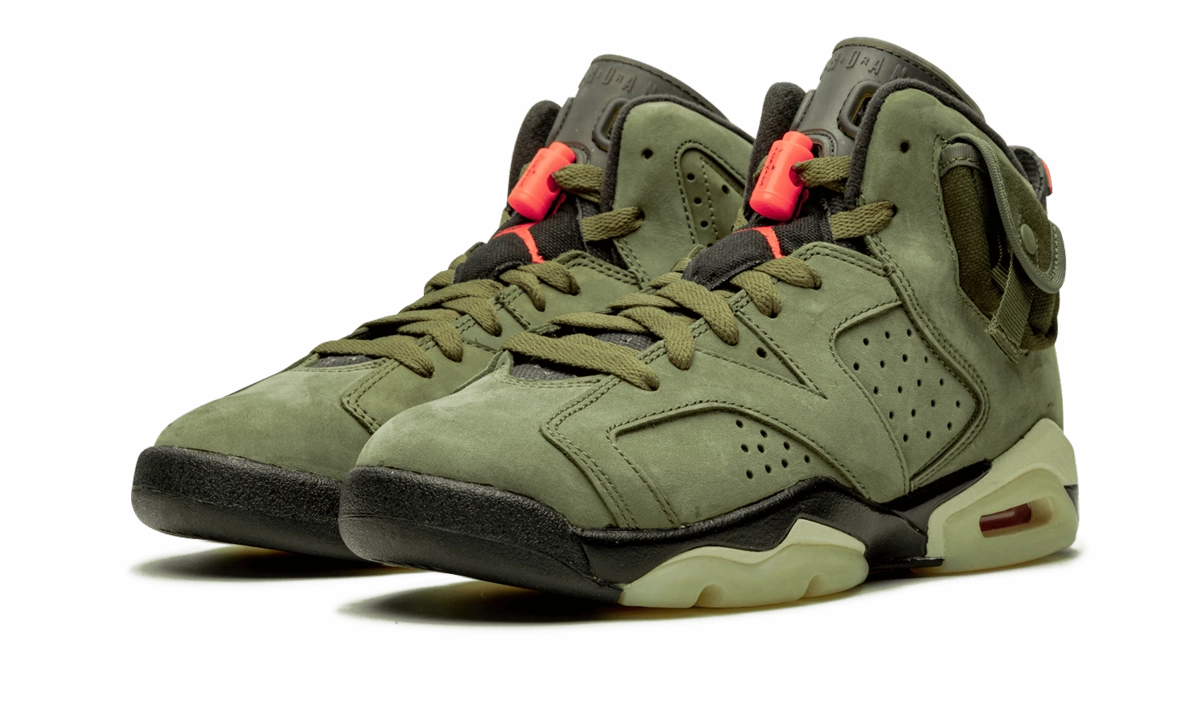 Air Jordan 6 Retro GS "Cactus Jack - Travis Scott" responsive - sole - technology - reactivity shoes