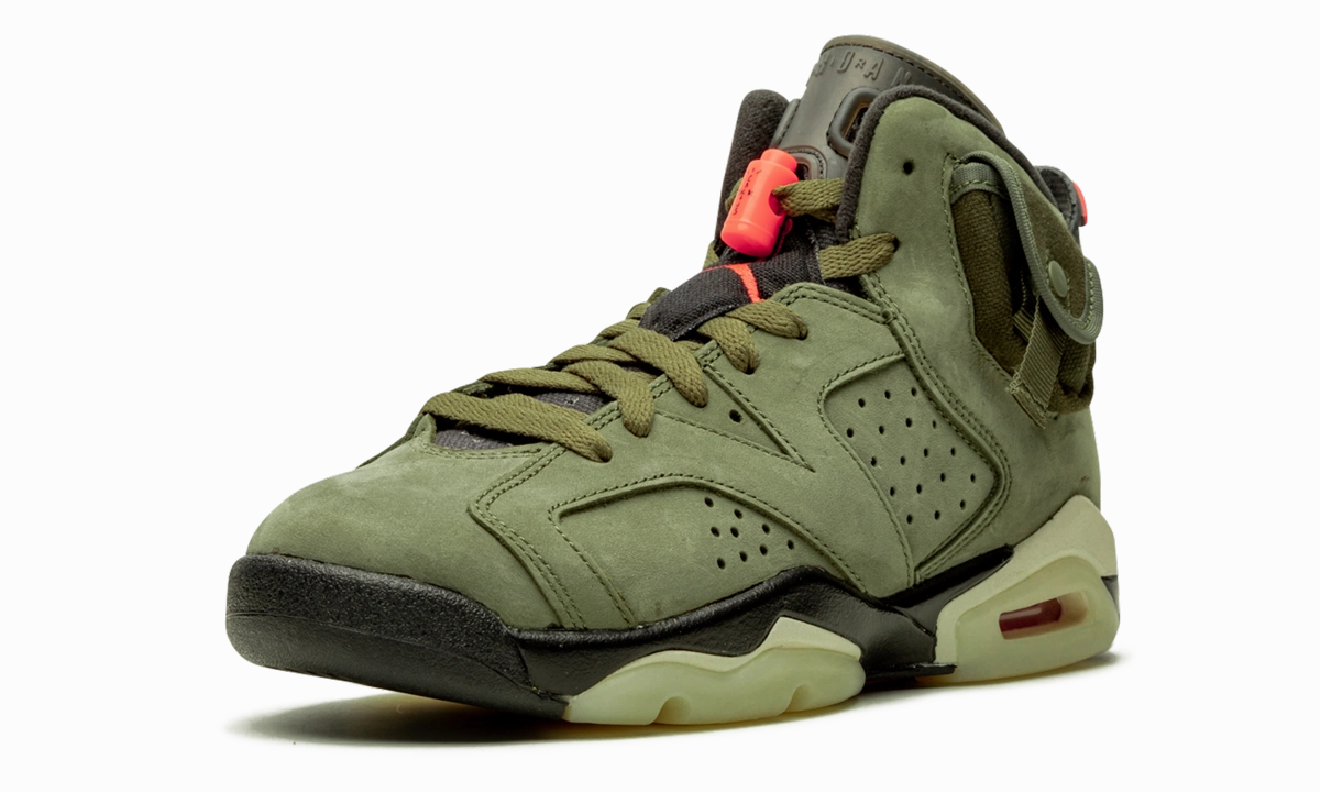 Air Jordan 6 Retro GS "Cactus Jack - Travis Scott" Subtle patterns Stability Ride