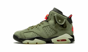 Air Jordan 6 Retro GS "Cactus Jack - Travis Scott" Renewable running in a mountain range shoes
