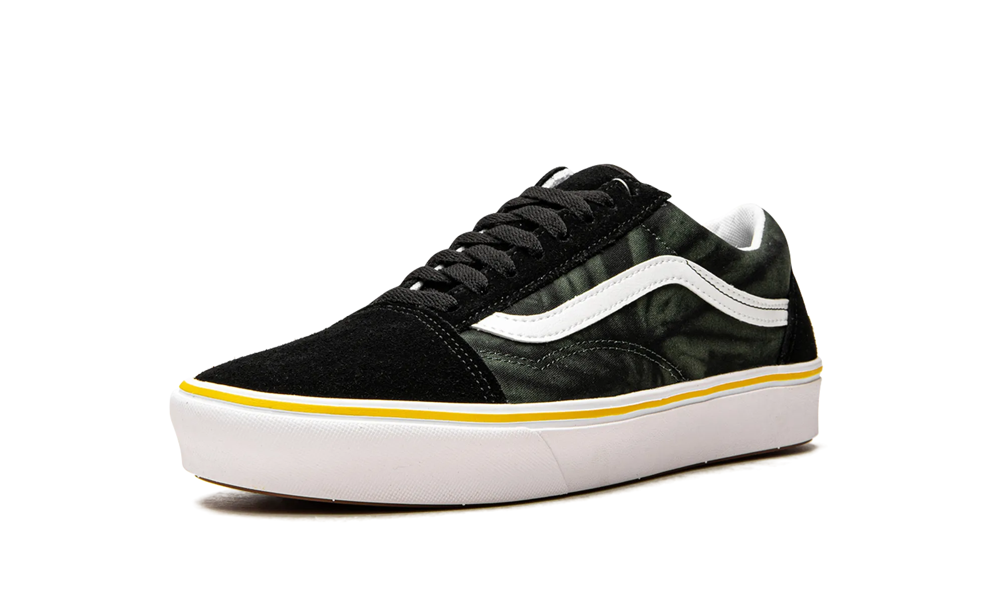 Plain Jog Dribble Step Comfycush Old Skool "Black Tie-Dye"