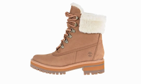 Brogue Detail Courmayer Valley 6 Inch WP WMNS "Medium Brown Nubuck"