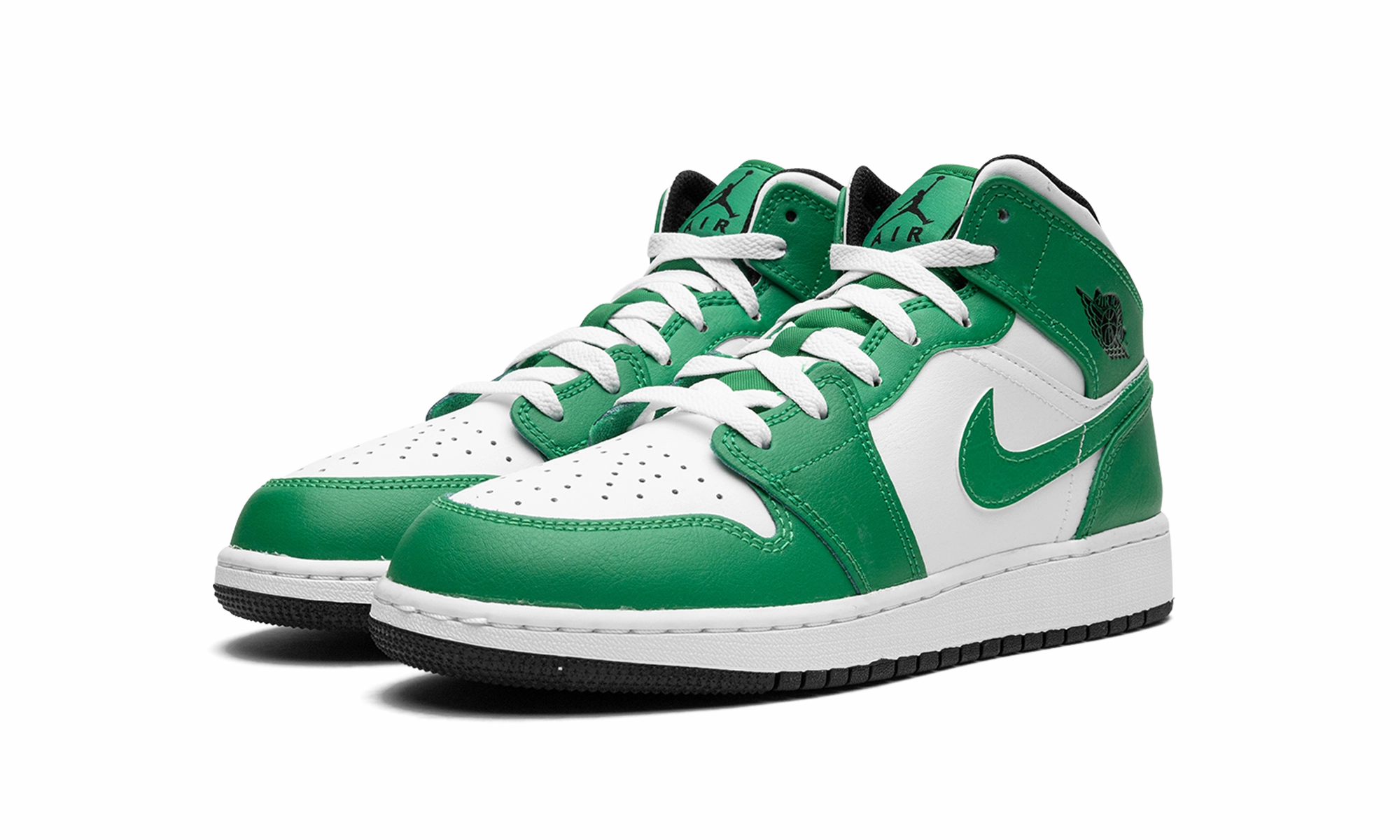 Superior ease Lightweight Cushioning Air Jordan 1 Mid GS "Lucky Green"