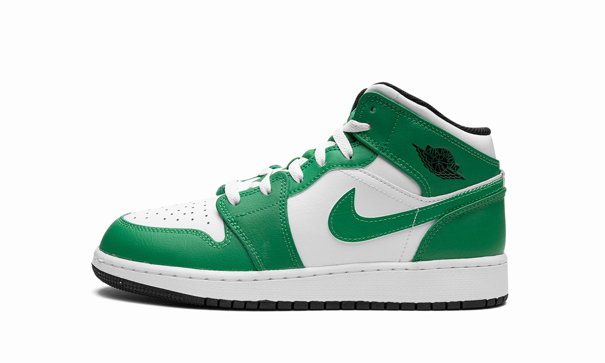 Sports Class Functional Design Air Jordan 1 Mid GS "Lucky Green"