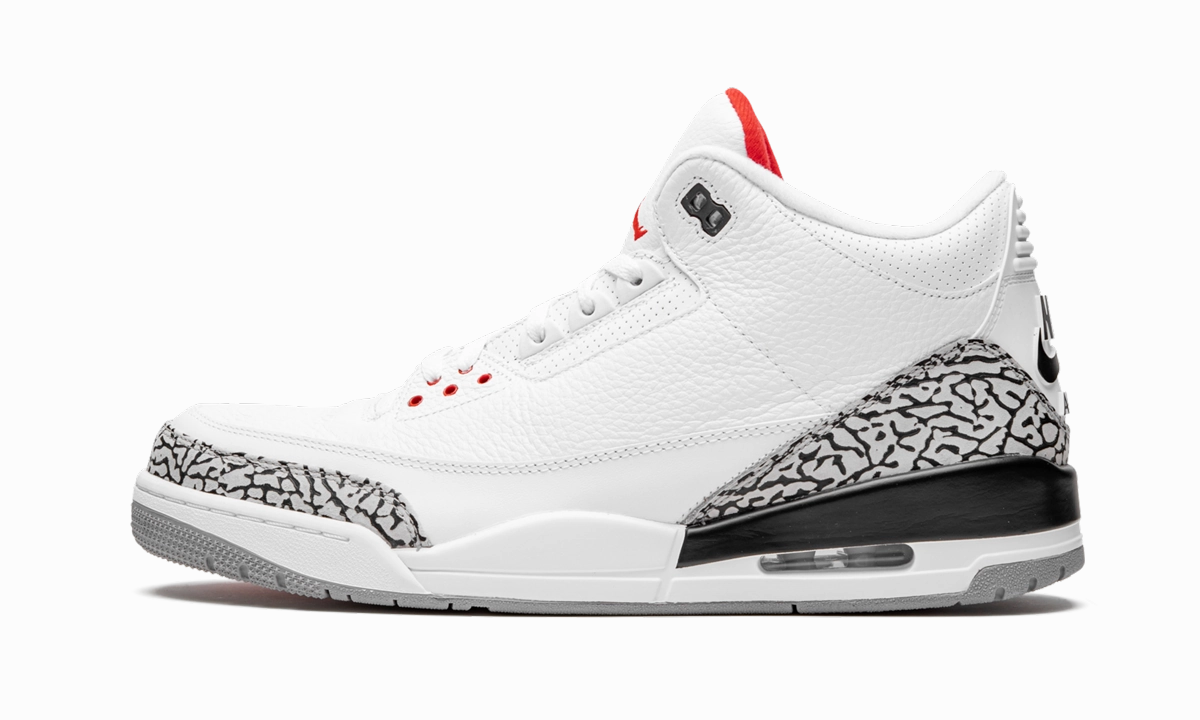 Versatile Silhouette Everyday Favorite Air Jordan 3 Retro "White Cement '88 (2013)"