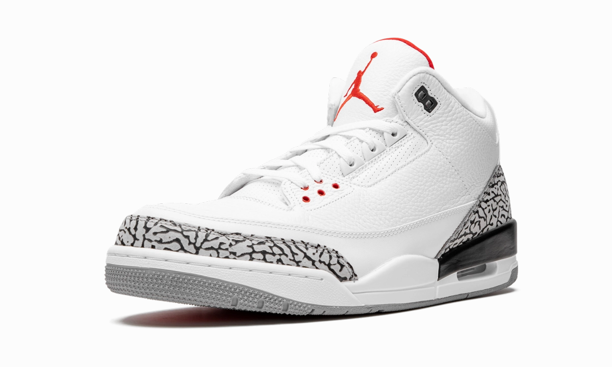 Air Jordan 3 Retro "White Cement '88 (2013)" Smooth Design