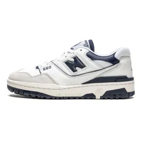 New Balance 550 Navy Blue Holiday Outfit