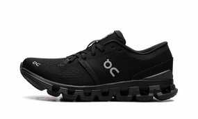 On Cloud X 4 WMNS "Black Eclipse" night running footwear hard - sole - feature shoes