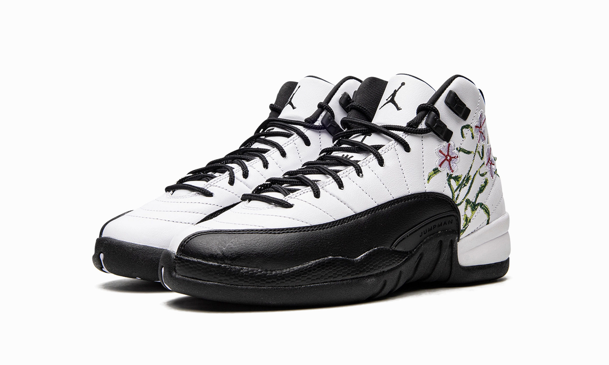 Air Jordan 12 GS "Floral" safety reflective