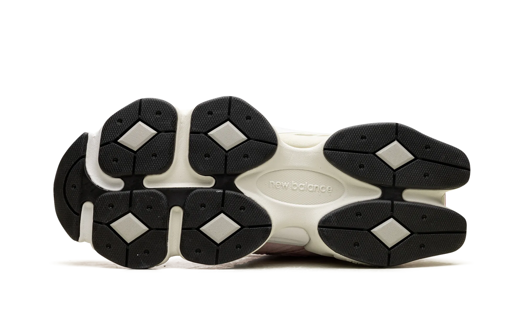 9060 "Rose Sugar Angora" maximalist running shoes