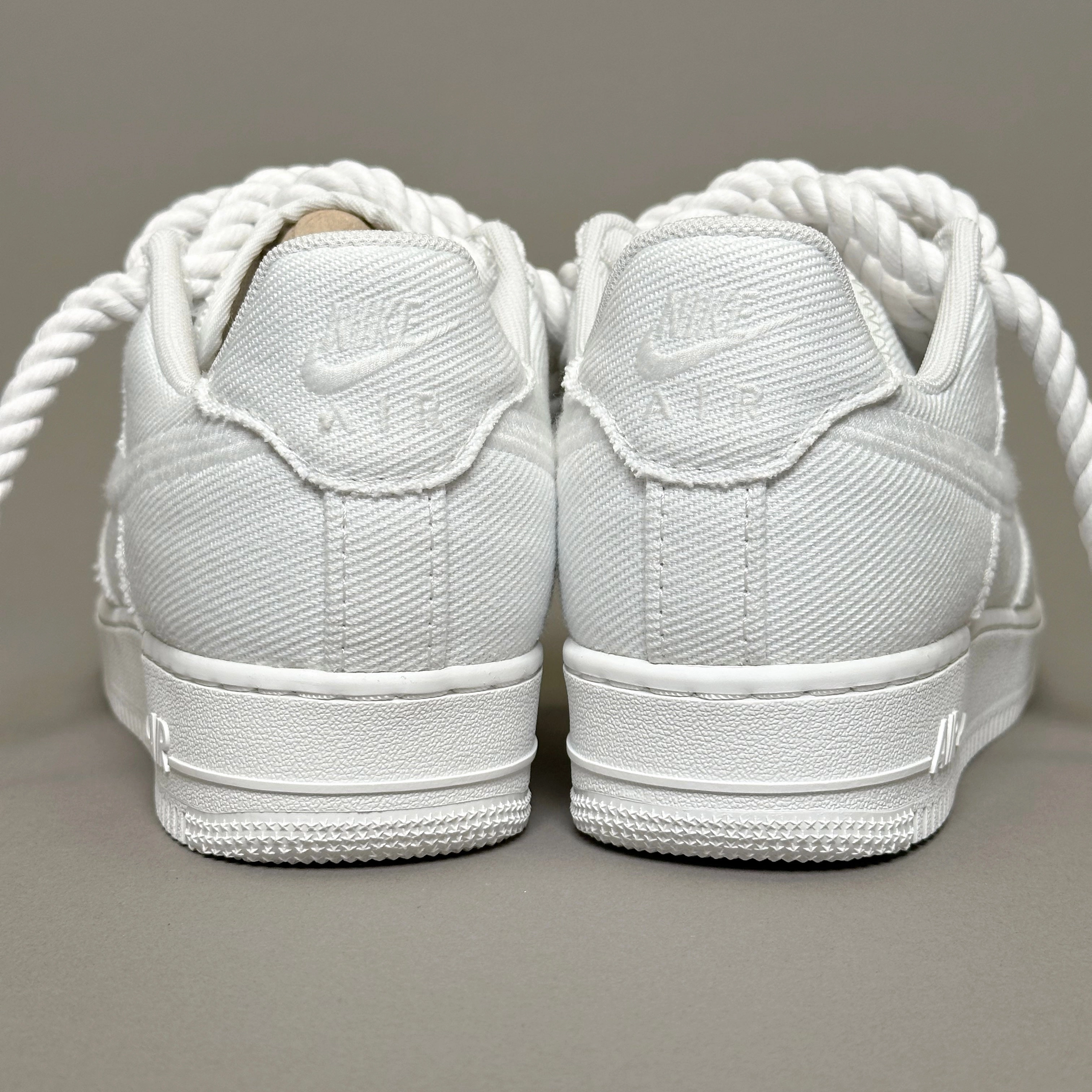 Nike Air Force 1 Canvas Rope Laces White??V1 Coordination - boosting Wellness - Promoting