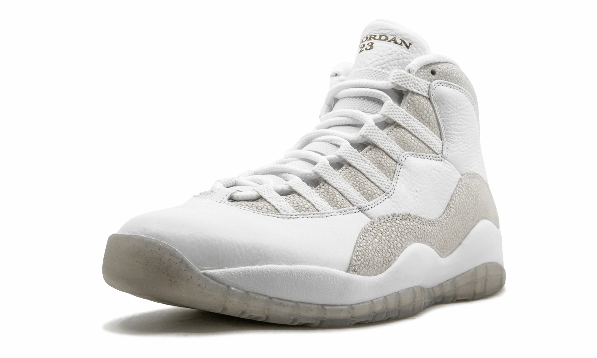 Air Jordan 10 Retro OVO "OVO" vintage - style shoes non - slip shoe characteristic