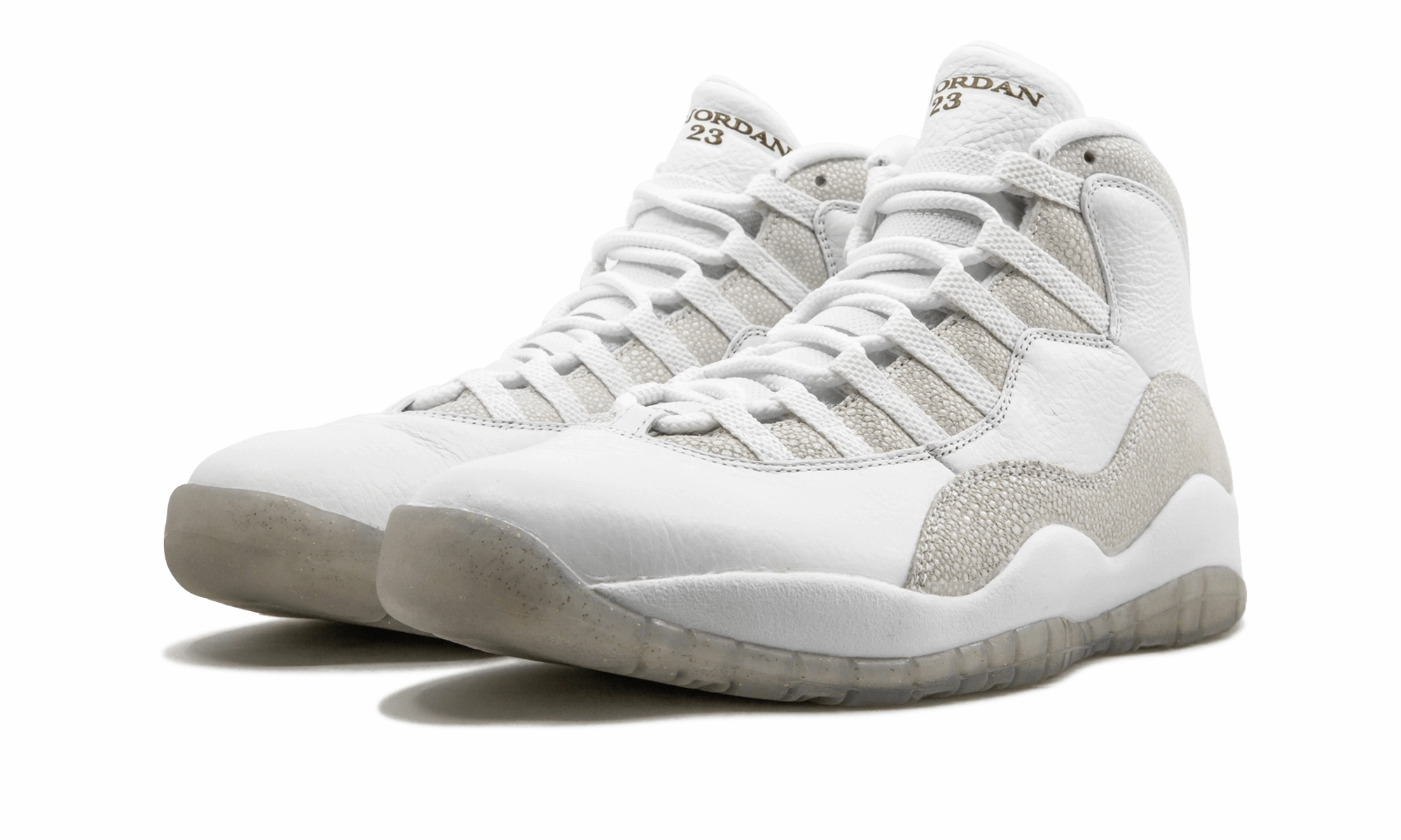 Air Jordan 10 Retro OVO "OVO" pre - owned shoes breathable - lining - breathability shoes