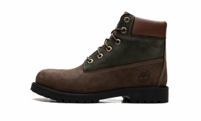 6 Inch Premium "Dark Brown/Green" Classic Appeal