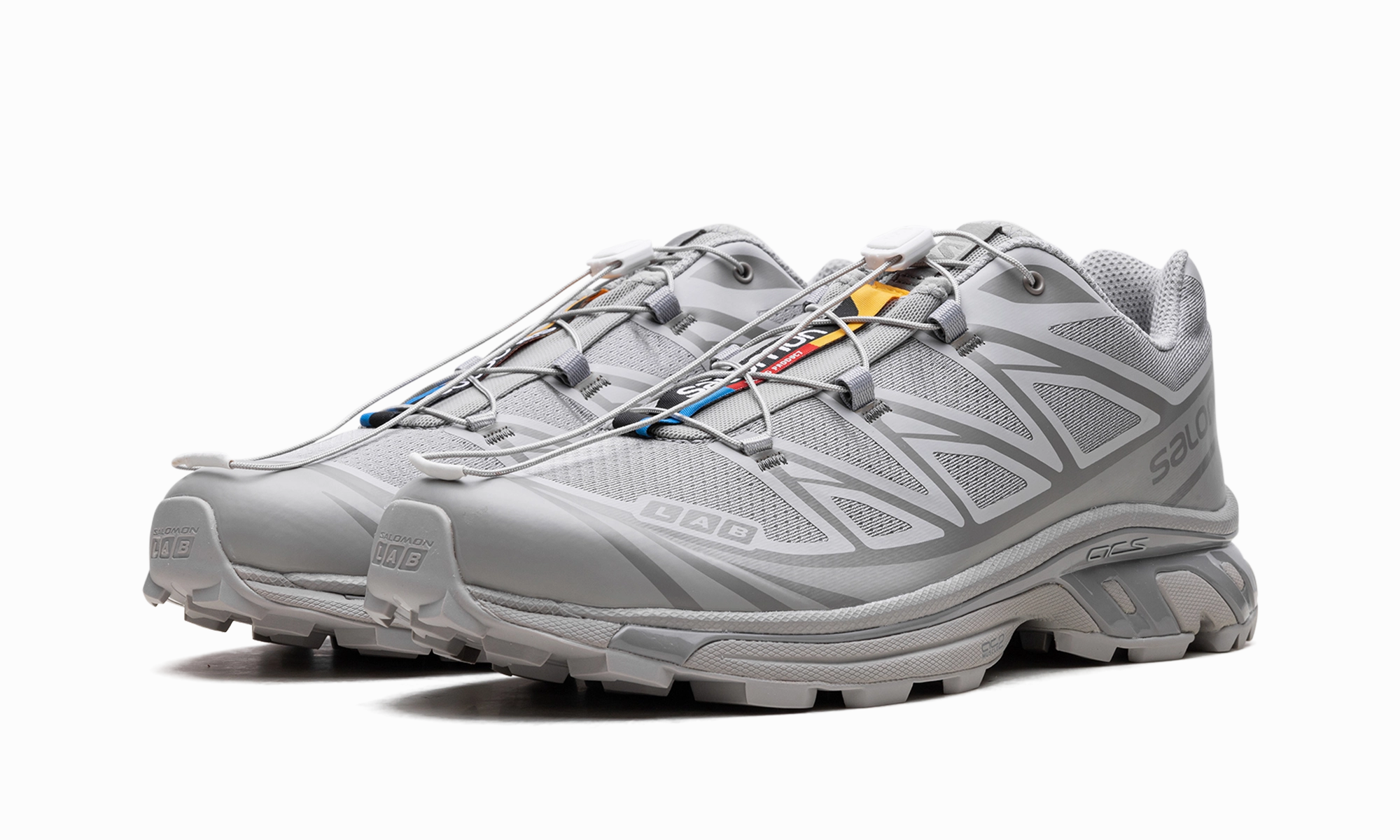 XT-6 "GHOST GREY" amateur athlete shoes running for a way to stay ahead of the game