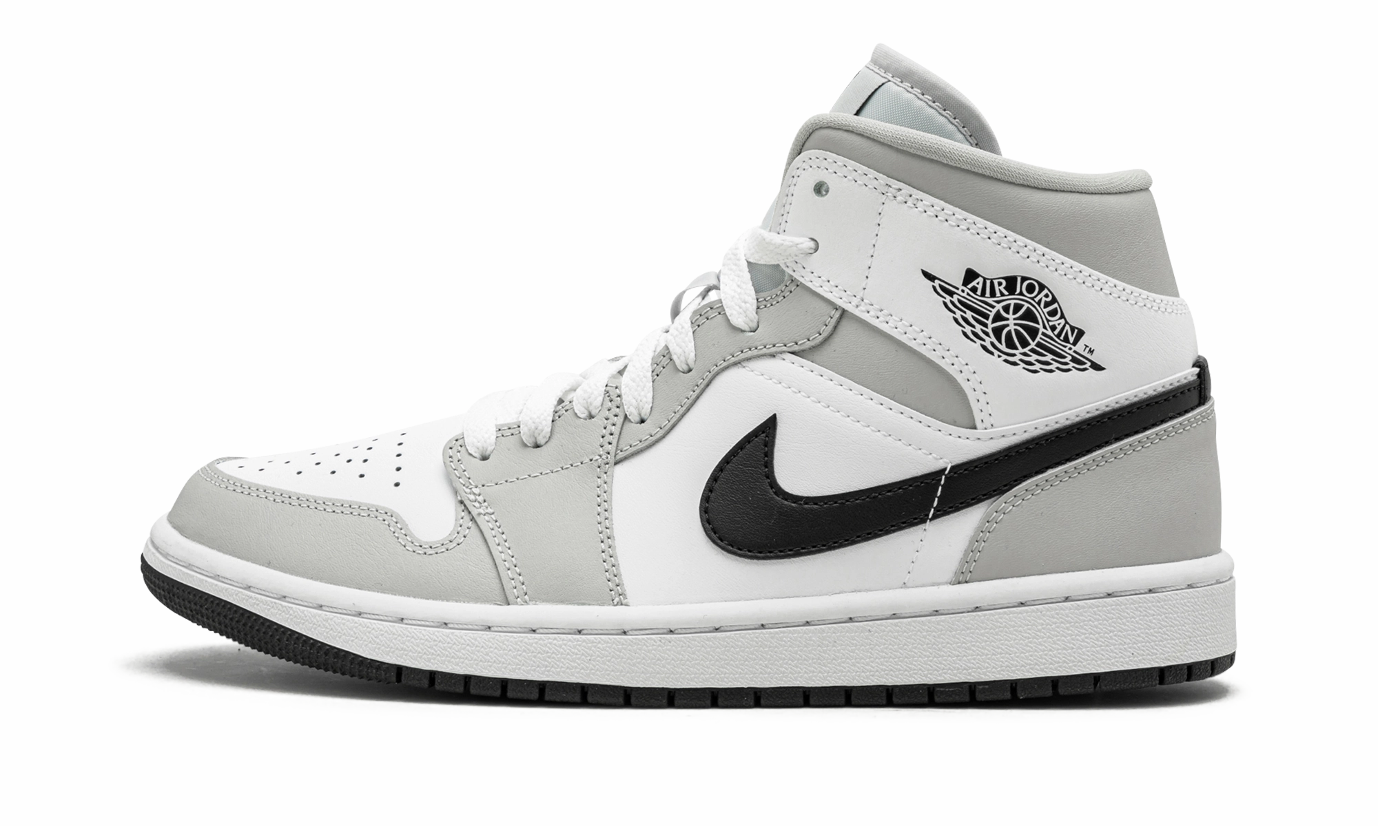 Tailored lining Seamless Fit AIR JORDAN 1 MID WMNS "Grey Fog"