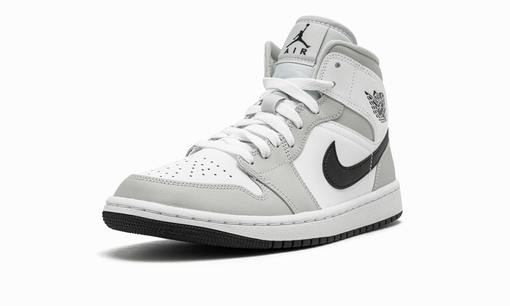 Versatile Fit AIR JORDAN 1 MID WMNS "Grey Fog"