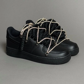 foam - sole - feature shoes Nike Air Force 1 Rope Laces Black" Triple Swarovski Gold V1