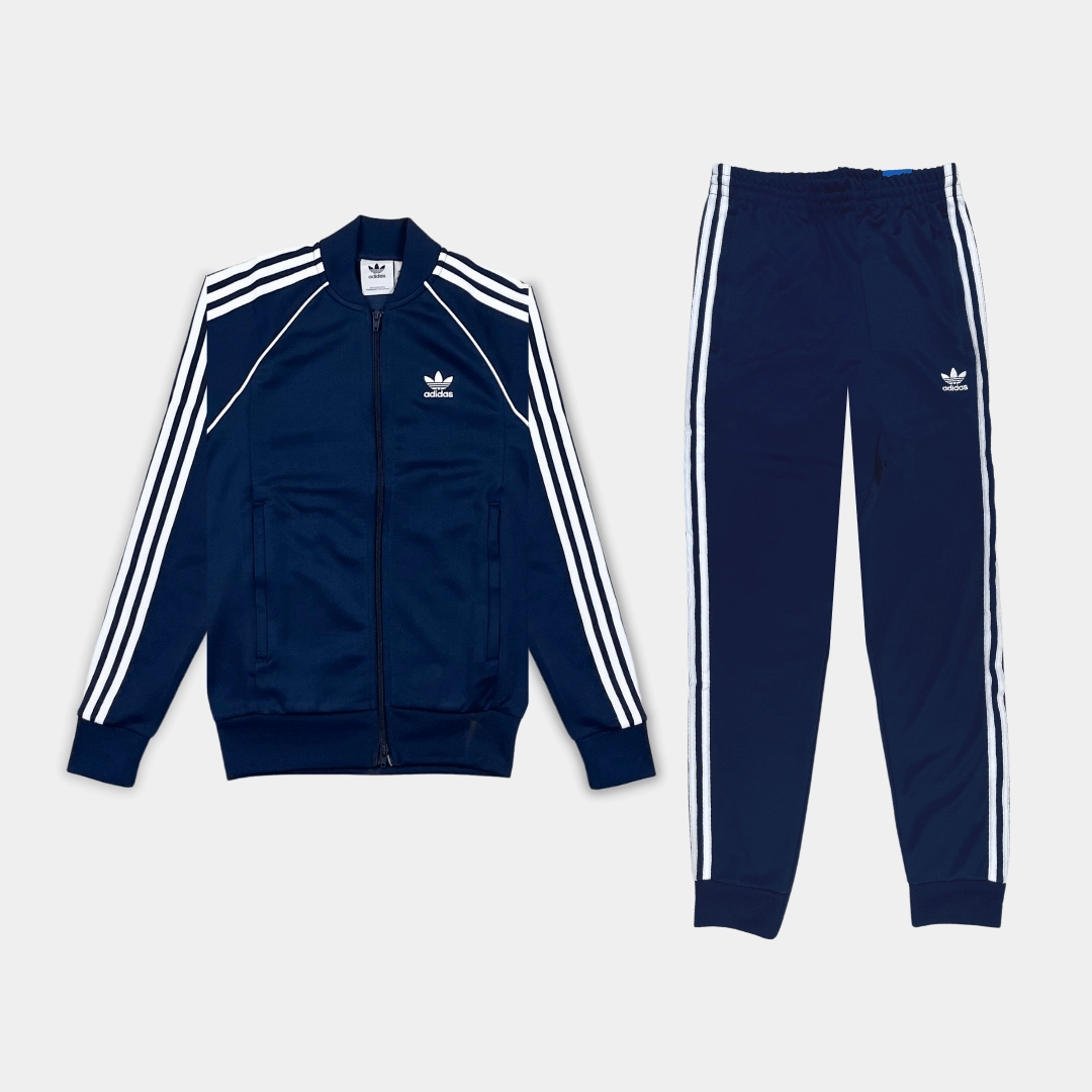 Motion Friendly Adidas SST Tracksuit - Navy