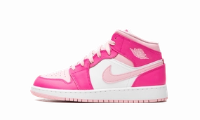 Quick Travel Air Jordan 1 Mid GS "Fierce Pink"