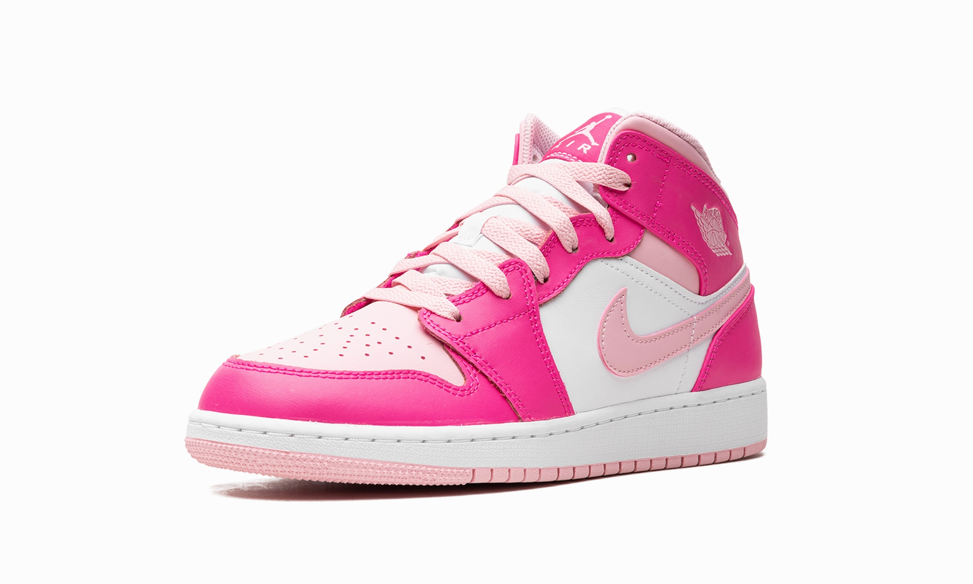 All-Day Stability Air Jordan 1 Mid GS "Fierce Pink"