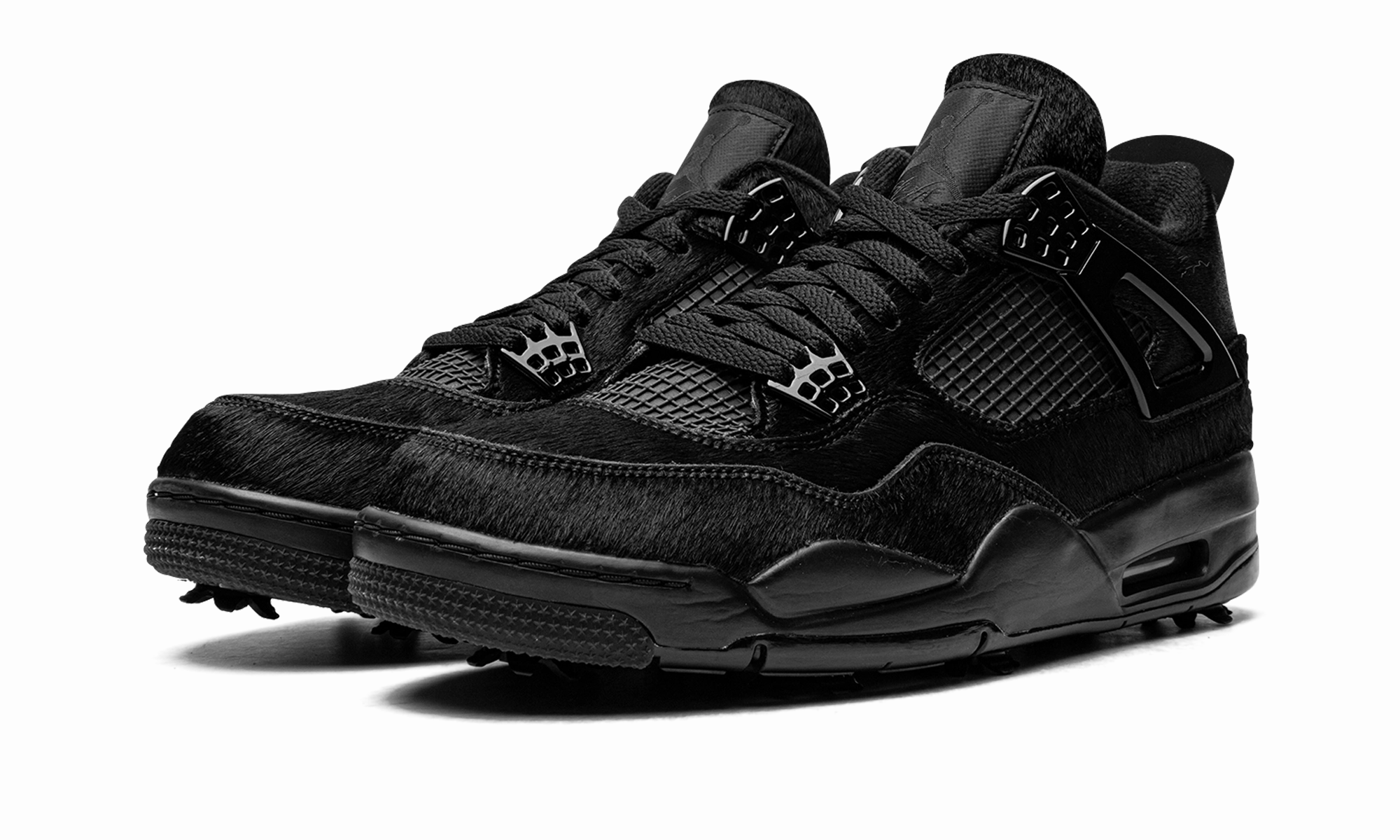 Air Jordan 4 Golf "Black Cat" Street Fashion