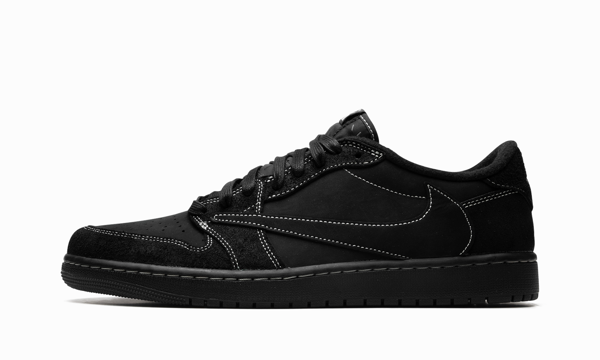 Air Jordan 1 Low OG SP "Travis Scott - Black Phantom" Lightweight Support