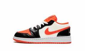 Air Jordan 1 Low GS "Halloween 2023" Stable Step Durable Design