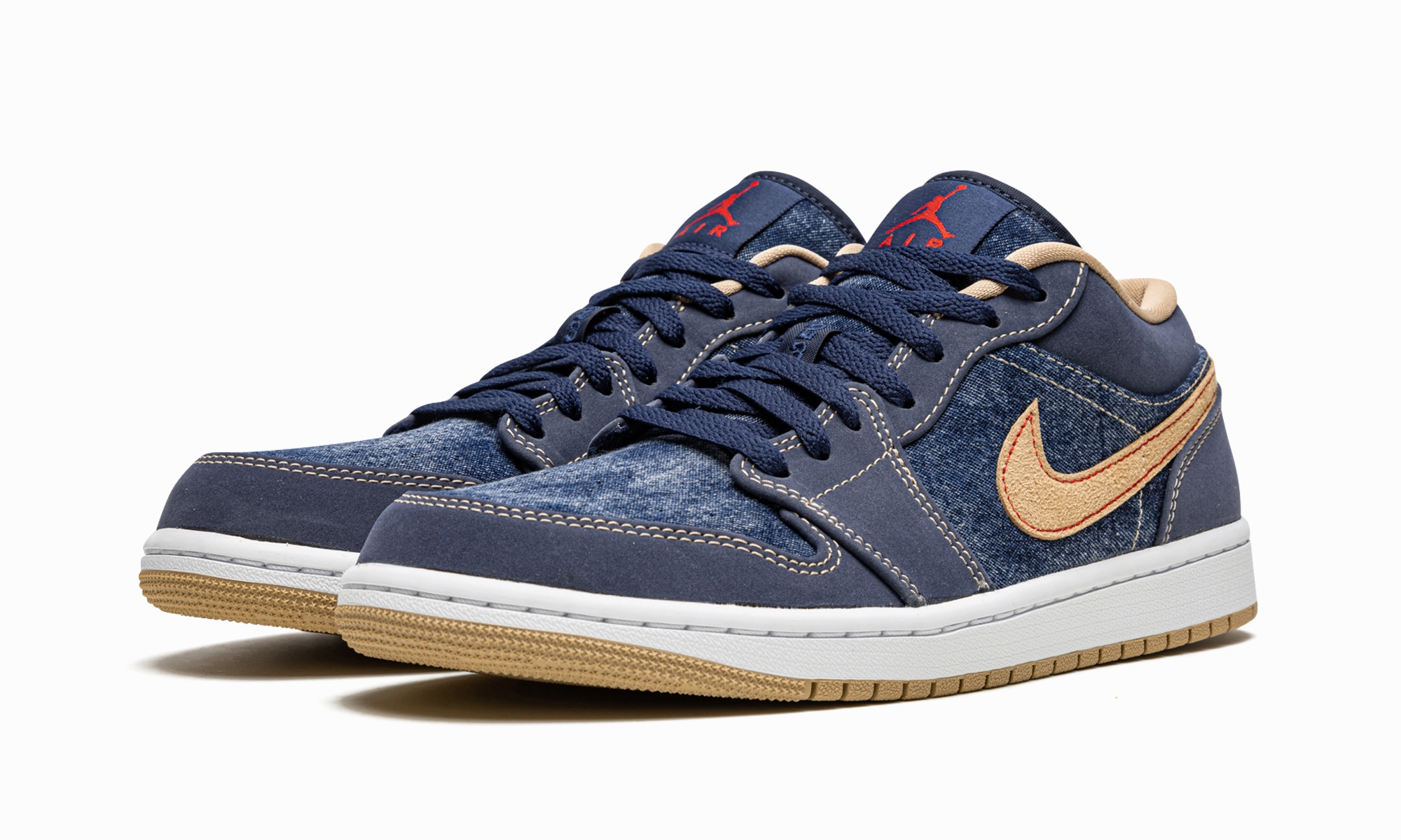 Breath Ease Motion Boost Air Jordan 1 Low SE "Denim"