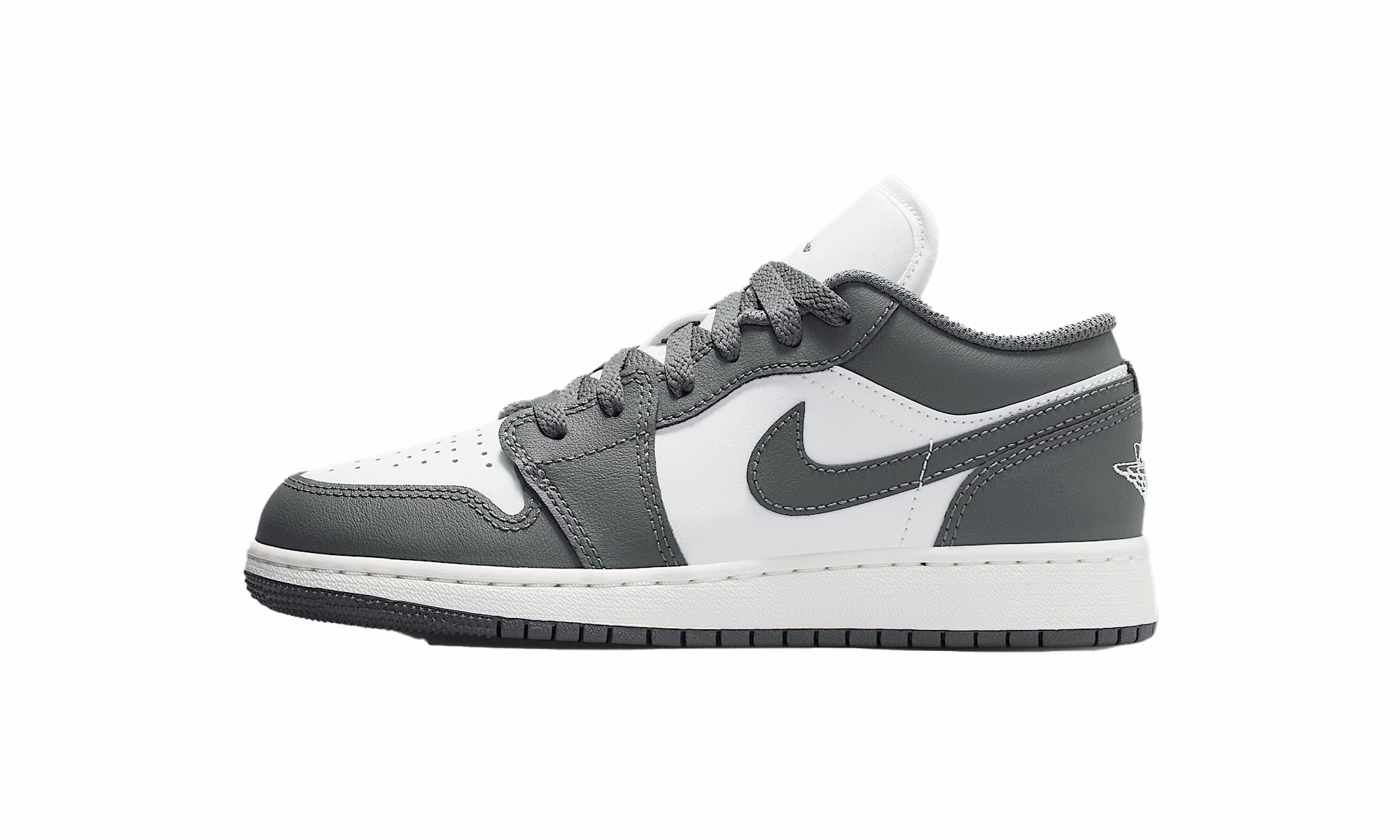 Superior support Slim Style Air Jordan 1 Low "Grey White"