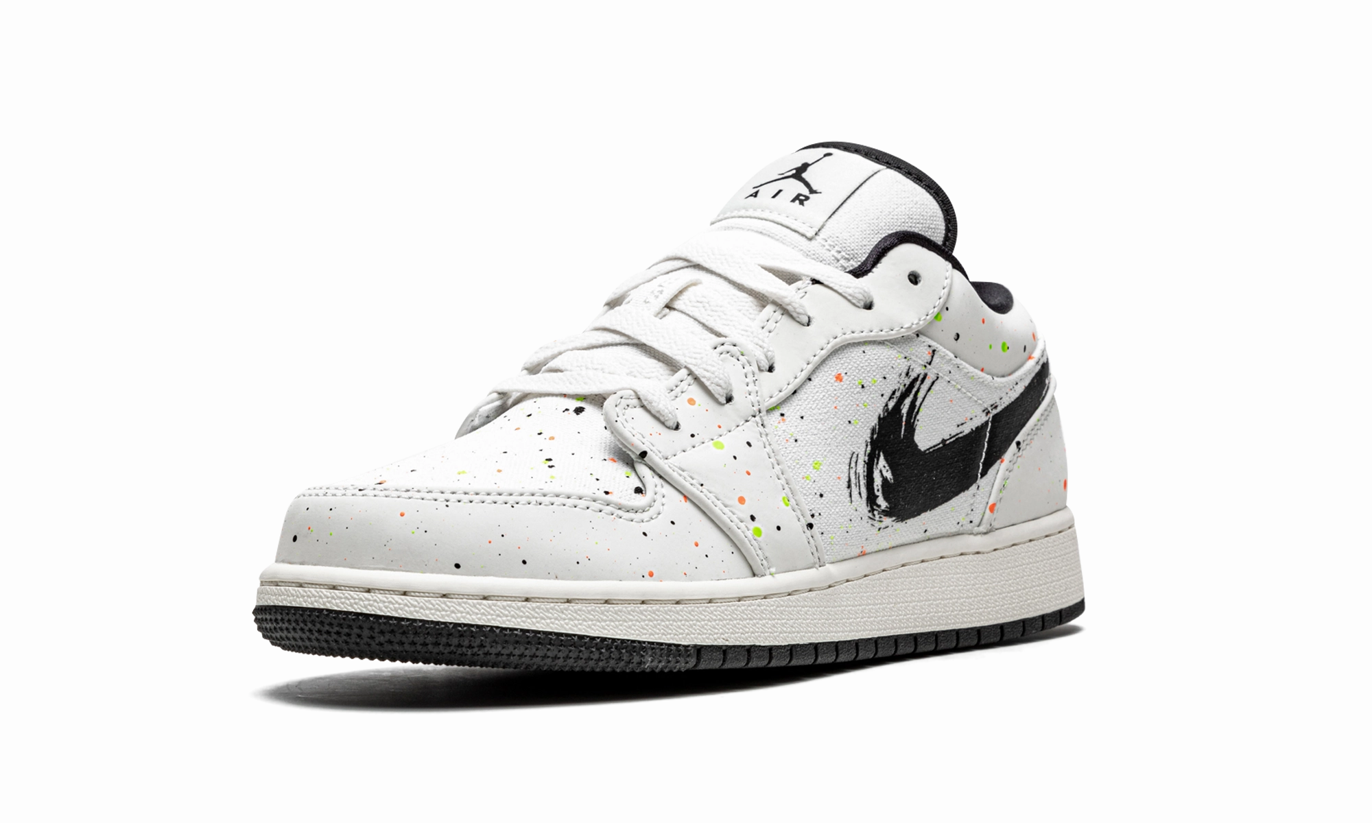 Basic Fit Air Jordan 1 Low SE GS "Paint Splatter"