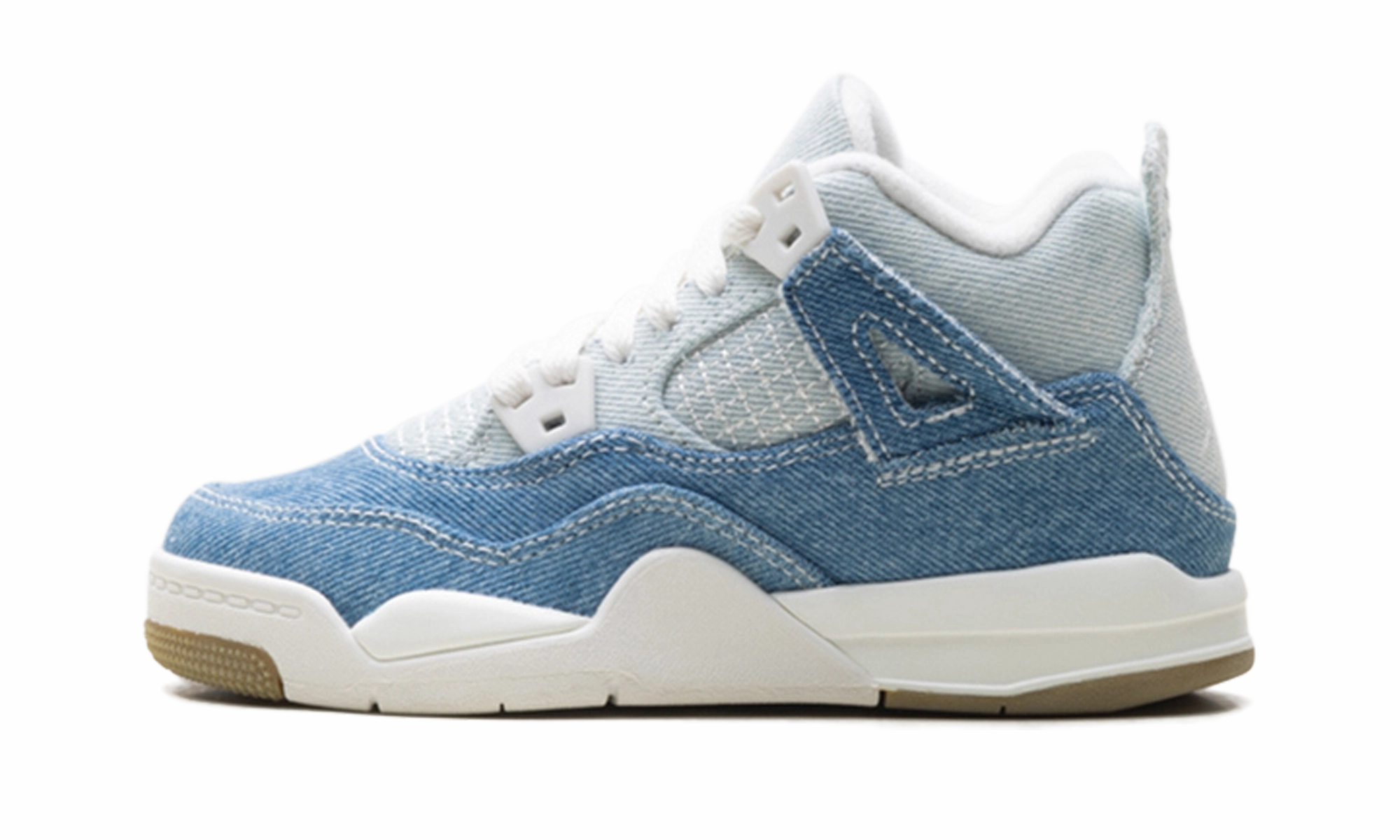 Iconic arch Air Jordan 4 PS "Denim Worn Blue"