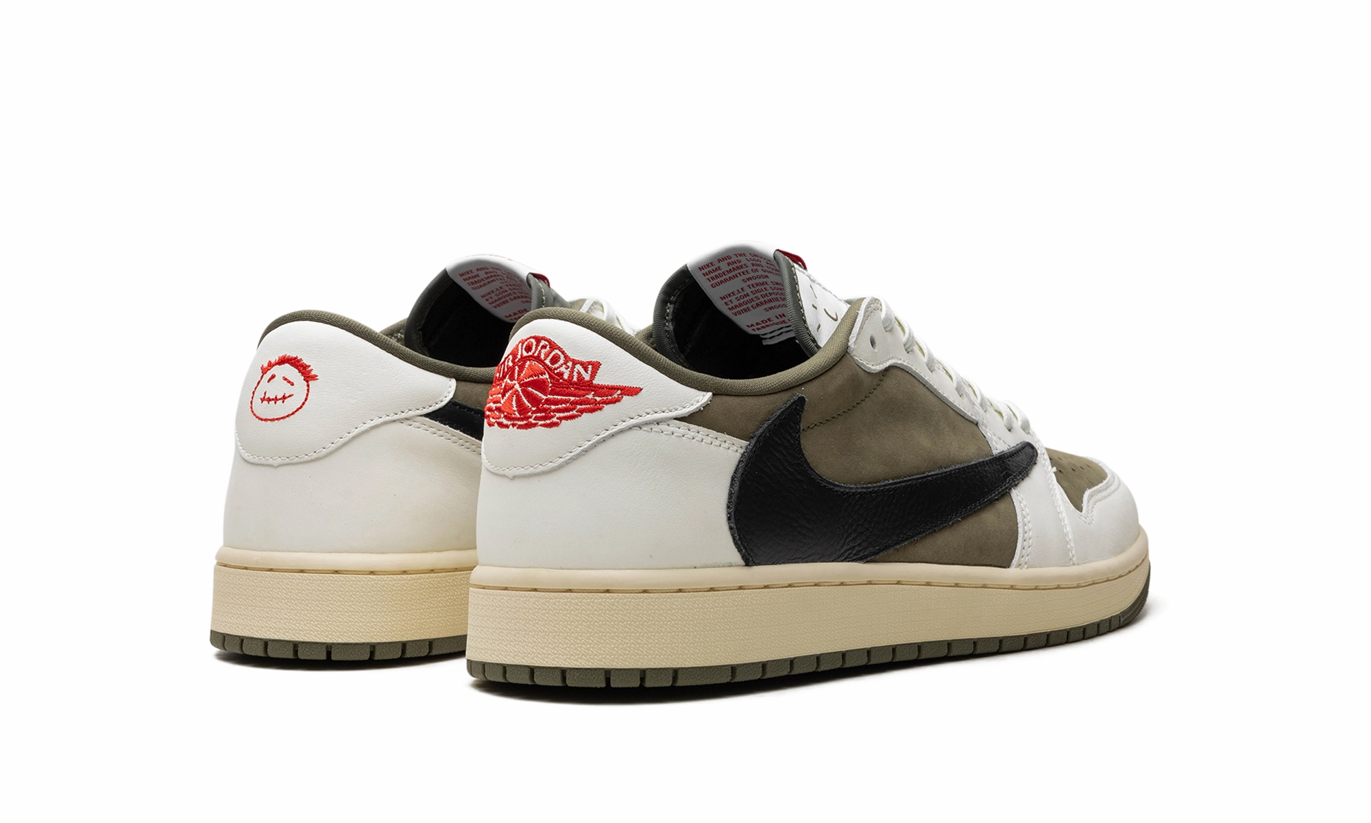 Sculpted durability Air Jordan 1 "Travis Scott - Medium Olive"