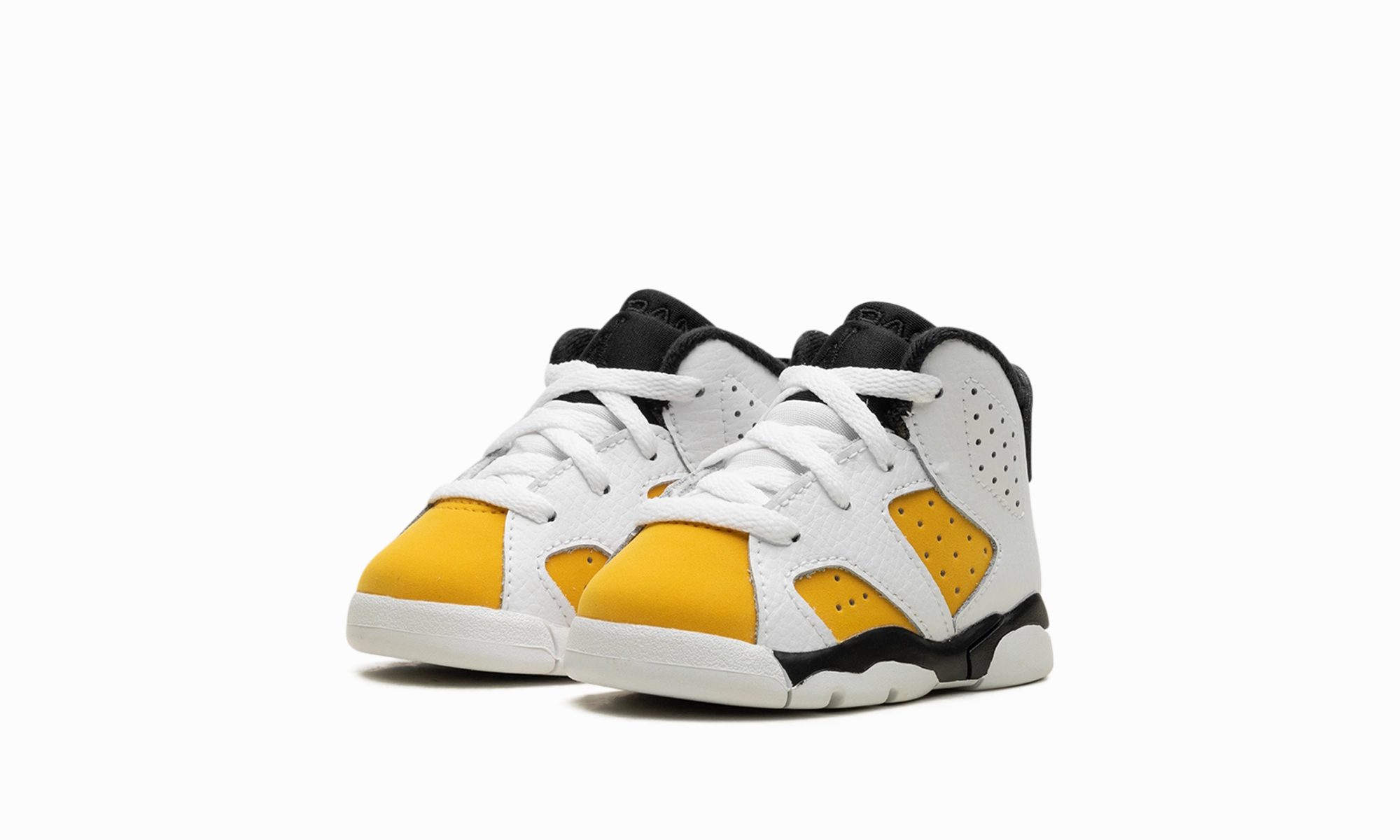 AIR JORDAN 6 RETRO TD "YELLOW OCHRE" curved track running wear Modern Design