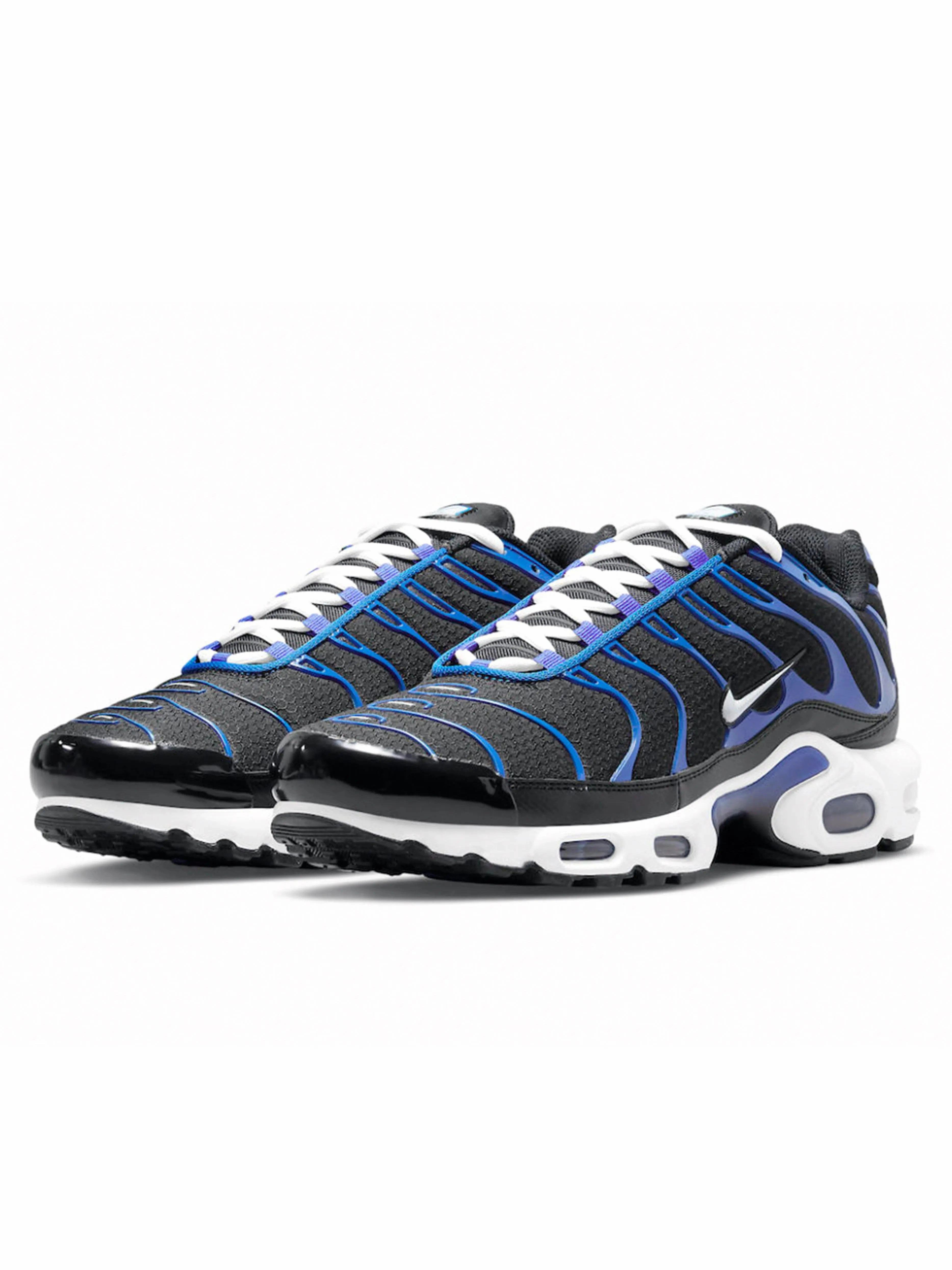 Nike Air Max Plus TN Black Royal Blue ergonomic