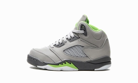 Air Jordan 5 Retro PS "Green Bean" running shoes for cross - country meets instep - strap shoes