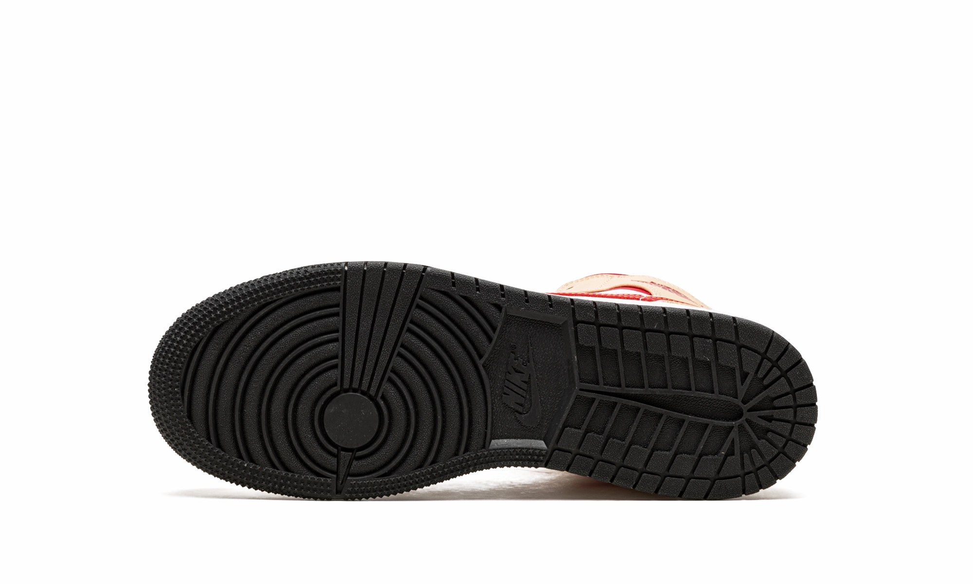 Active Step All Day Fit Air Jordan 1 Mid GS "Beige / Red"