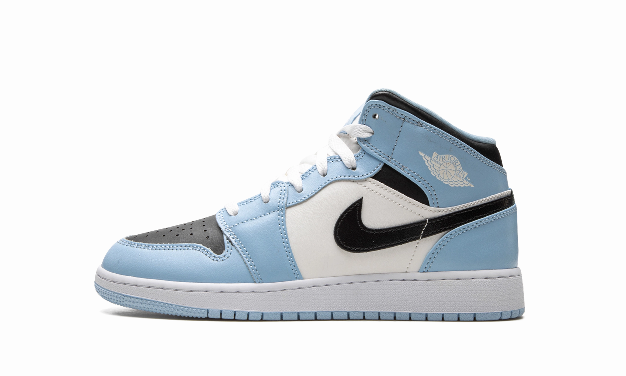 Air Jordan 1 Mid GS "Ice Blue" Core Flex