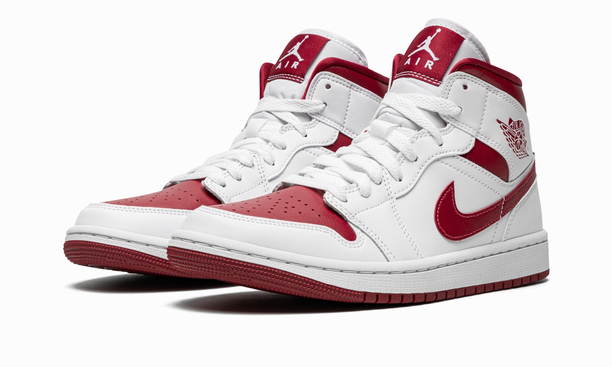 AIR JORDAN 1 MID WMNS "Reverse Chicago" Ultimate materials Street cushioning