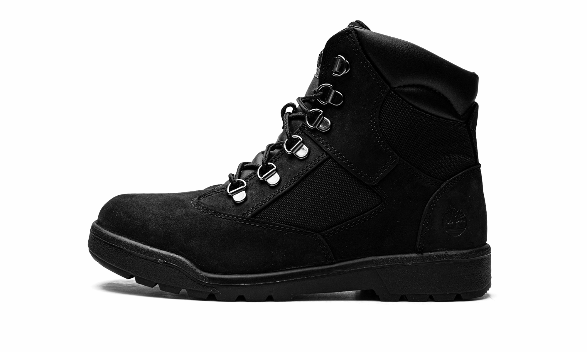 6 Inch Field Boot GS "Black" Brogue Detail