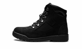 6 Inch Field Boot GS "Black" Brogue Detail