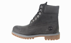Premium 6" Waterproof Boot "Dark Grey" Comfortable bend