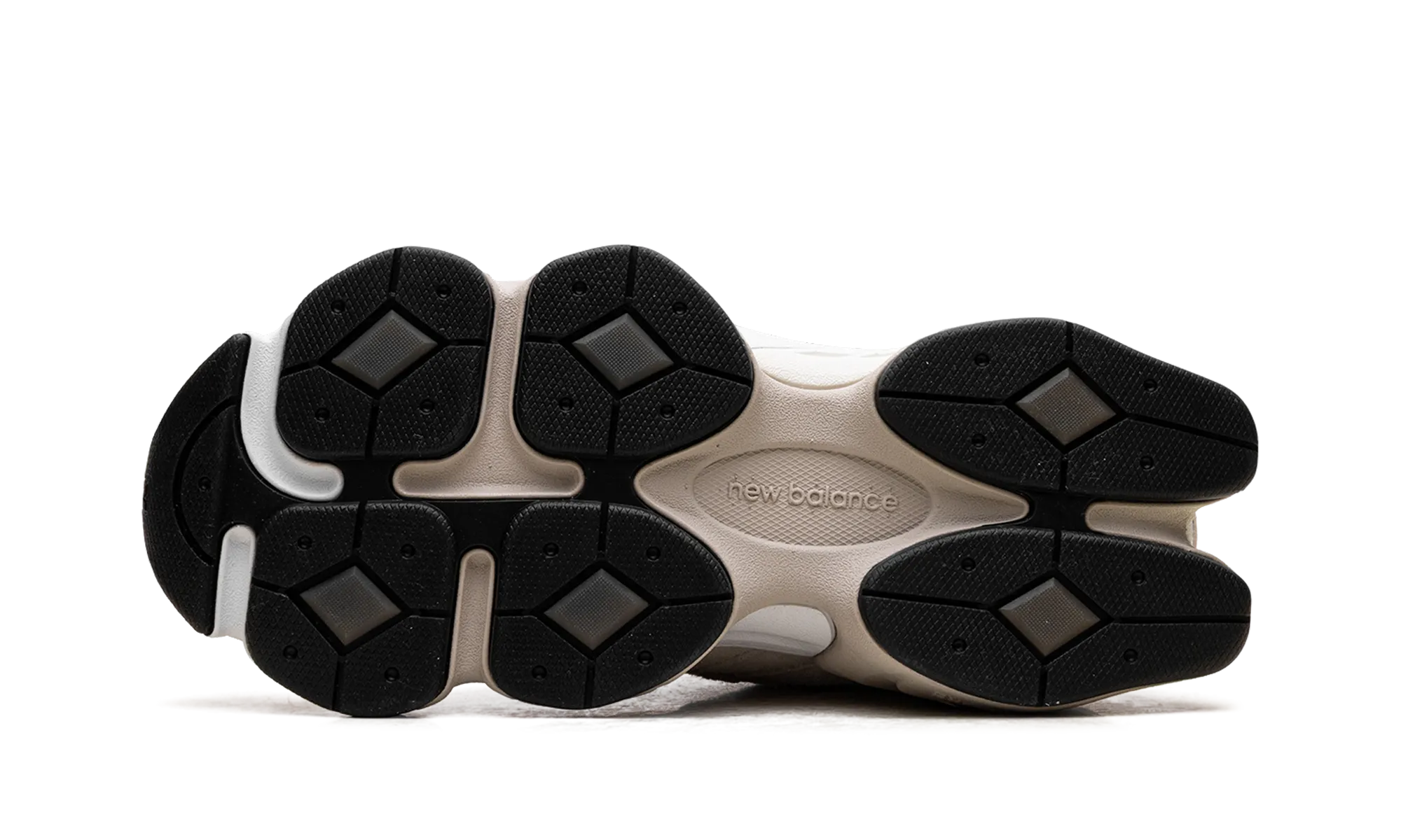 9060 "Beige Cream" tie - dye - design shoes running with a wide toe box